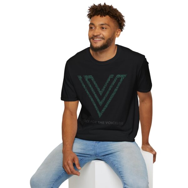 Unisex Softstyle T-Shirt - 'Voice For The Voiceless' - Image 6